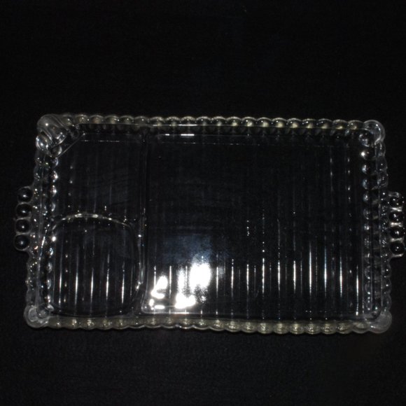 Cut Glass Ash Tray or Catch All Tray - Picture 3 of 3